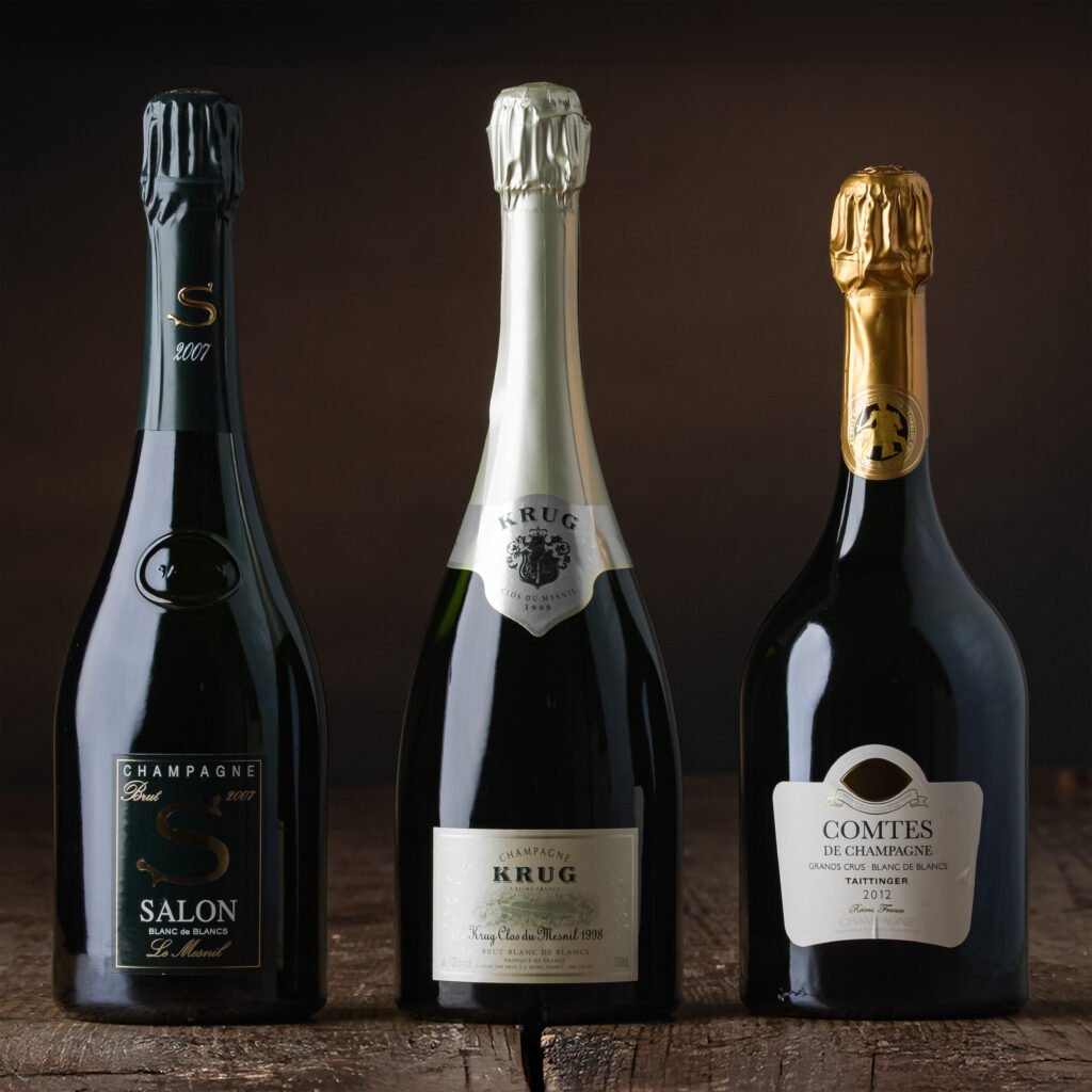 Luxury Champagne bottles – finest sparkling wines from France’s Champagne region