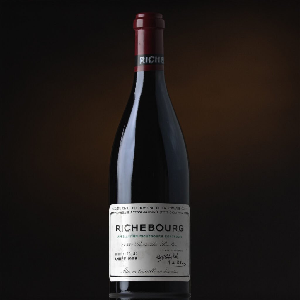 1996 Domaine de la Romanée-Conti Richebourg Grand Cru bottle