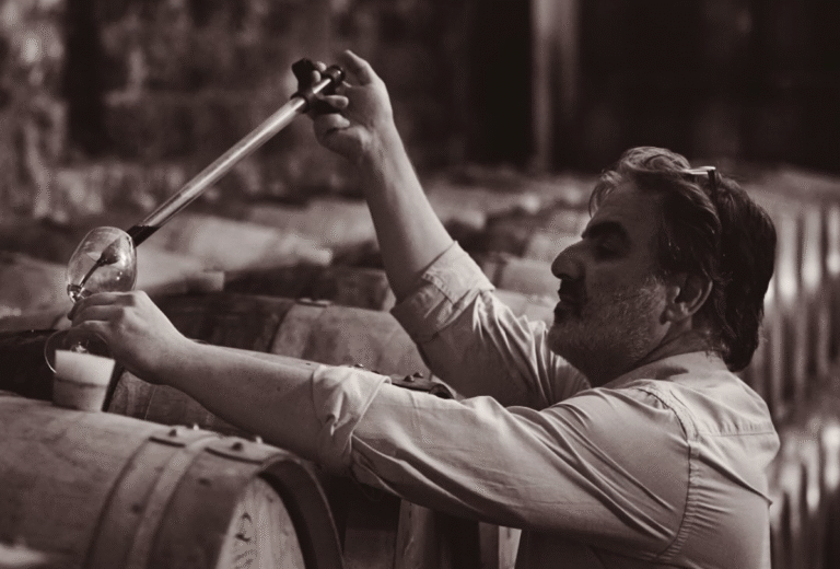 Blending at Chateau Musar