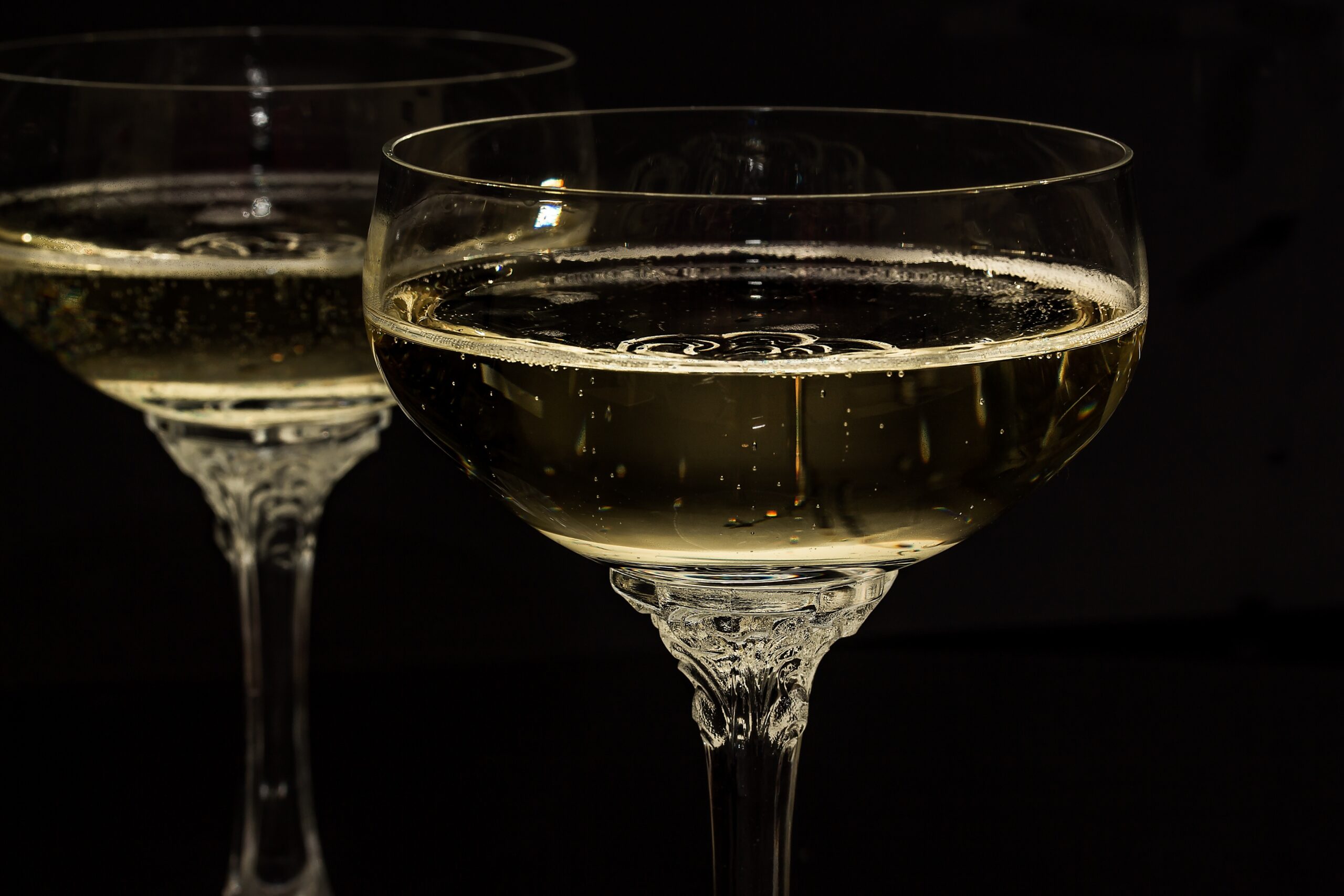 Champagne glasses